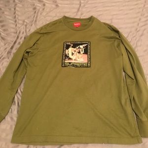 Green supreme shirt